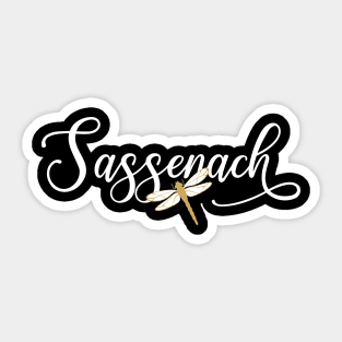 Sassenach Dragonfly Sticker